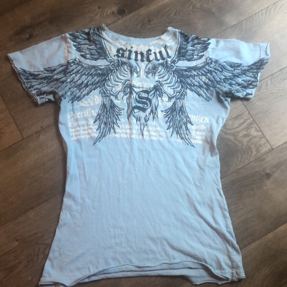 Affliction, American Fighter, P.Cill Women’s T-shirt A lot - Picture 4 of 10